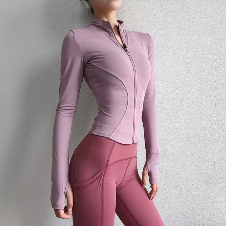 Women’s Thumb Sports Jacket: Stylish Comfort for Your 2025 Workouts - FREE SHIPPING!