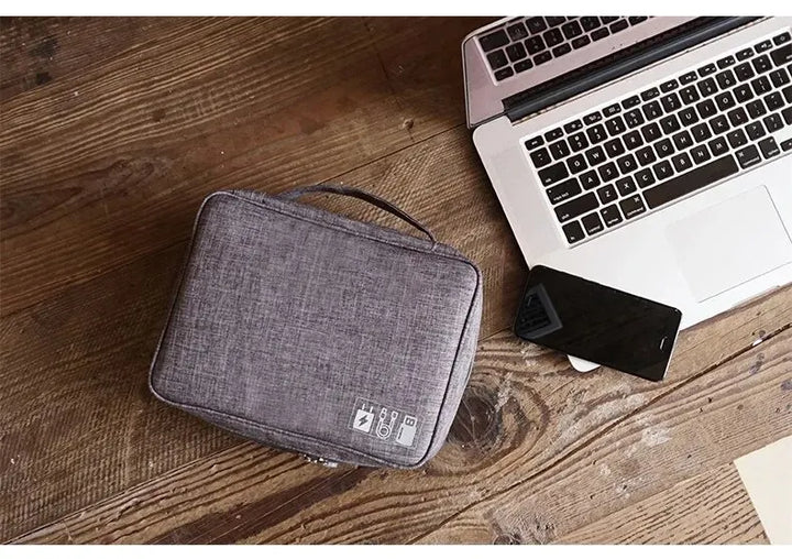 Waterproof Digital Cable Organizer – Keep Your Wires, Chargers, and Gadgets Perfectly Organized on the Go - FREE SHIPPING!