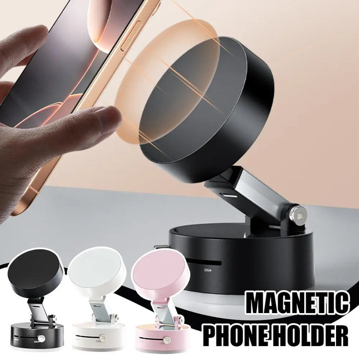 Magnetic Phone Holder with Double-Sided Suction – Foldable, Multi-Functional & Perfect for Hands-Free Convenience - FREE SHIPPING!