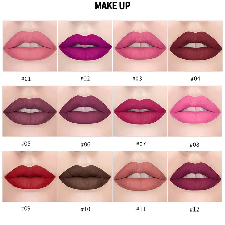 Matte Lip Gloss: Long-Lasting, Velvety Shades for Irresistible Lips - FREE SHIPPING!