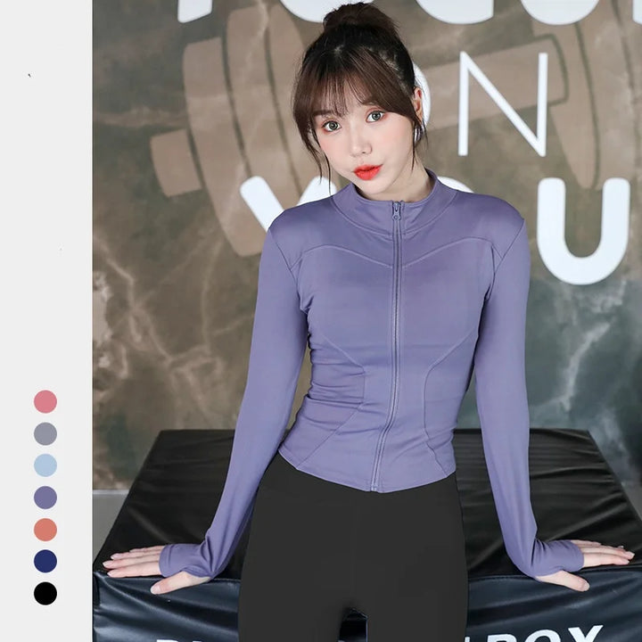 Women’s Thumb Sports Jacket: Stylish Comfort for Your 2025 Workouts - FREE SHIPPING!