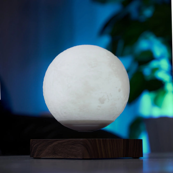 Levitating Moon Table Lamp, Magnetic Floating Night Light With 3 Lighting Modes, 3D Bedside Table Lamp. FREE SHIPPING!