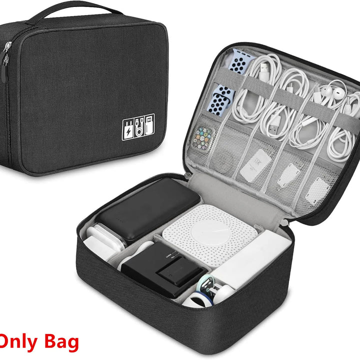 Waterproof Digital Cable Organizer – Keep Your Wires, Chargers, and Gadgets Perfectly Organized on the Go - FREE SHIPPING!