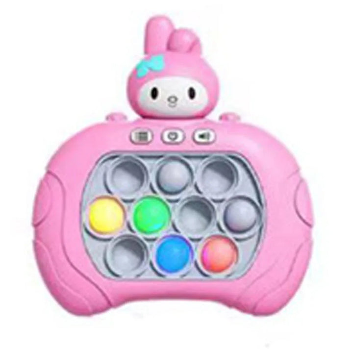 2024 Ultimate Pop It Pro: Quick Push Fidget Bubble Game with Lights - Perfect Anti-Stress Toy for All Ages - FREE SHIPPING!
