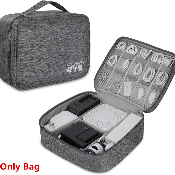 Waterproof Digital Cable Organizer – Keep Your Wires, Chargers, and Gadgets Perfectly Organized on the Go - FREE SHIPPING!