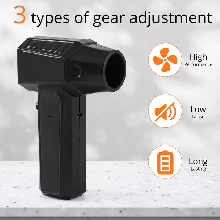Mini Turbo Jet Fan: High-Power Cleaning at 130,000RPM for Cars and Computers - FREE SHIPPING!