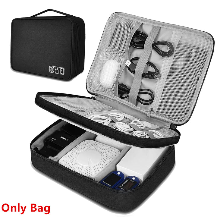 Waterproof Digital Cable Organizer – Keep Your Wires, Chargers, and Gadgets Perfectly Organized on the Go - FREE SHIPPING!