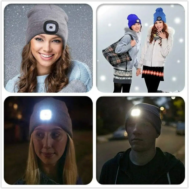 LED Bluetooth Beanie: Music, Light, and Comfort in One Accessory - FREE SHIPPING!