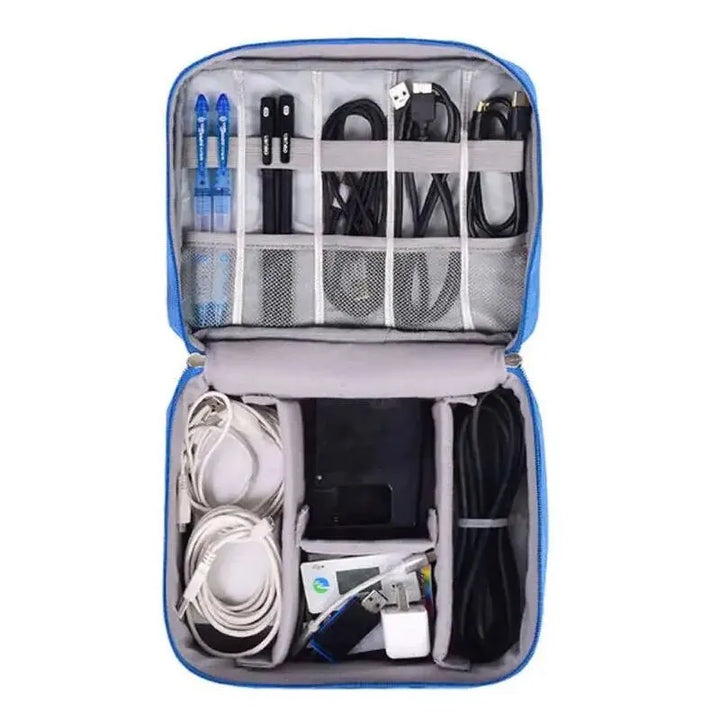 Waterproof Digital Cable Organizer – Keep Your Wires, Chargers, and Gadgets Perfectly Organized on the Go - FREE SHIPPING!