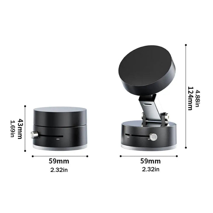 Magnetic Phone Holder with Double-Sided Suction – Foldable, Multi-Functional & Perfect for Hands-Free Convenience - FREE SHIPPING!