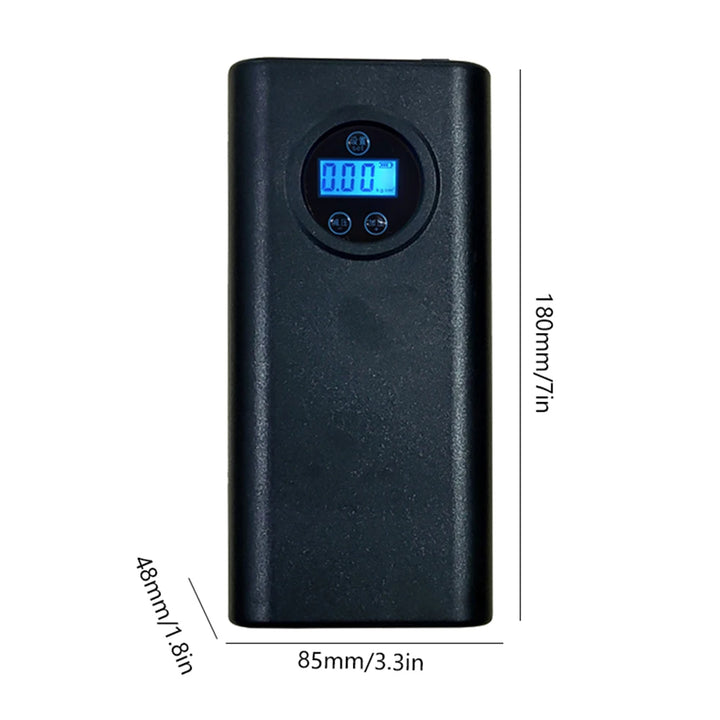 Mini Wireless Rechargeable Air Pump – Portable Digital Compressor for Cars, Motorcycles, Bikes, and Balls - FREE SHIPPING!
